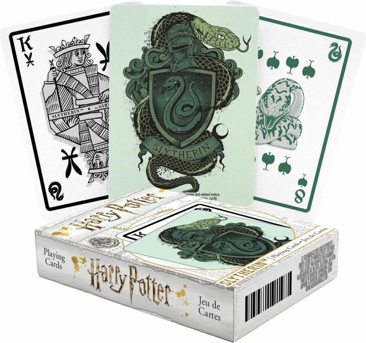 Actual product image Aquarius Abbey Harry Potter Playing Cards Slytherin NMR52438 (German)