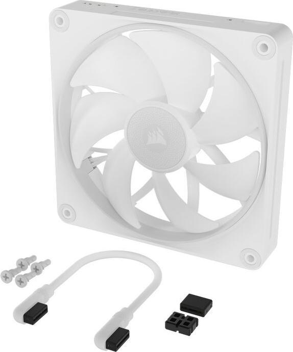 Produktbild Corsair LX RGB Series, iCUE LINK LX140 RGB White, 140mm RGB Fan, Single Fan (140 mm, 1 x)