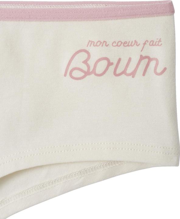 Actual product image Vertbaudet 7er-Pack Mädchen Shortys, Herzen Oeko-Tex (104, pack of 7)