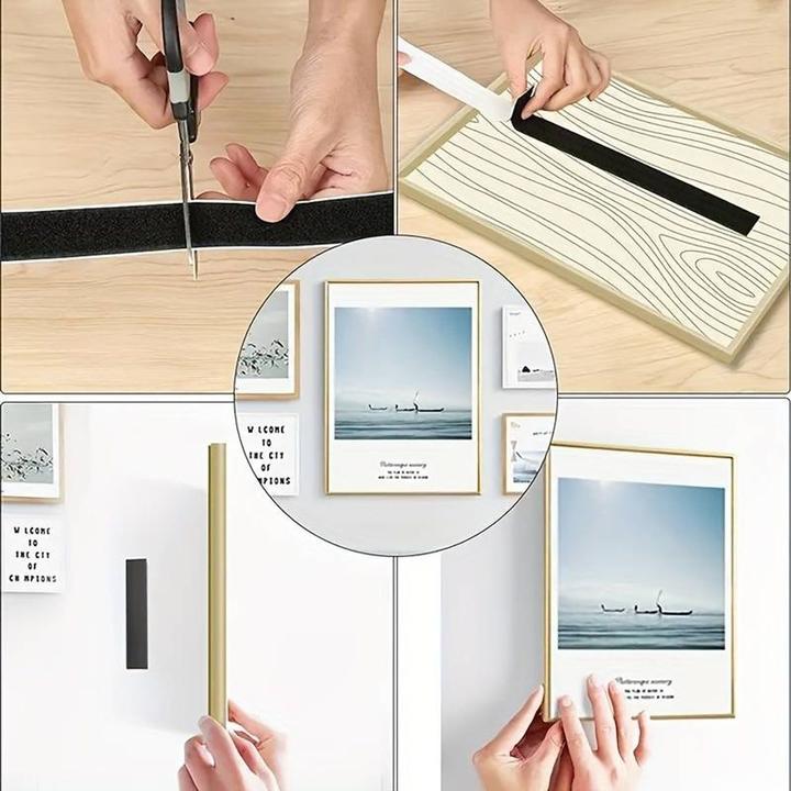 Produktbild König Design Klettband extra stark selbstklebend Abmessung wählbar Klettverschluss 15 - 50 mm (20 mm)