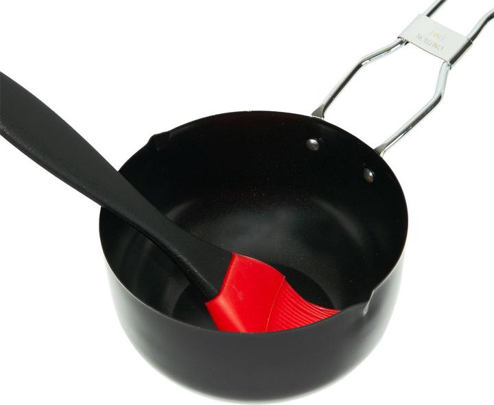 Actual product image Casativo Barbecue Sauce Pot with Brush (74.75 cm, Pan set + pot set)