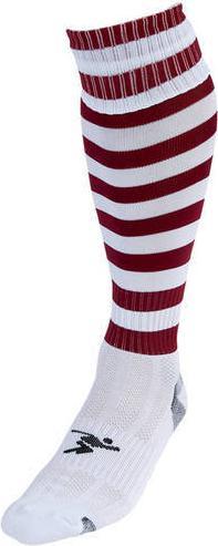 Maroon, White