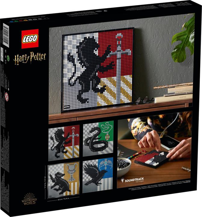 Actual product image LEGO Harry Potter Hogwarts Crest (31201, LEGO Harry Potter)