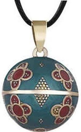Bell MUMMY - Gold-plated necklace. jingle India DZ20 (L)