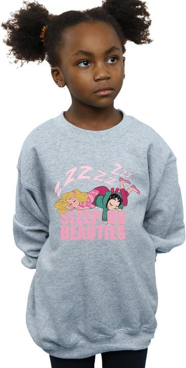 Image du produit Disney - Sweat WRECK IT RALPH AURORA AND VANELLOPE - Fille (128)