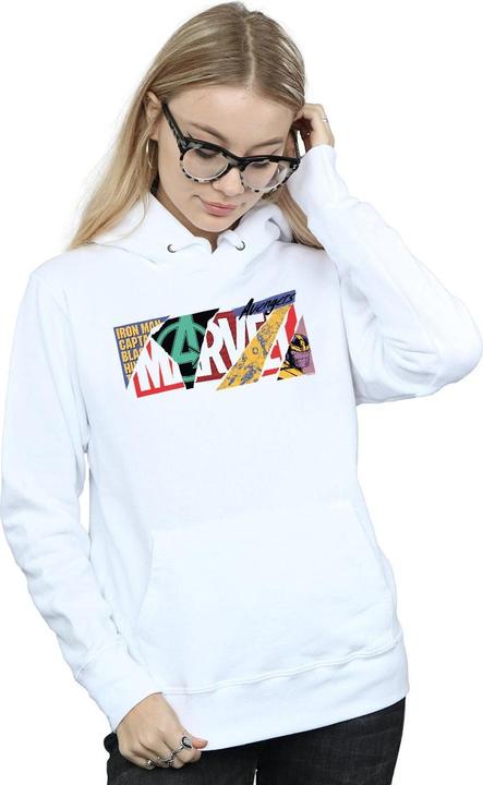 Image du produit - Sweat à capuche COLLAGE LOGO - Femme (M)