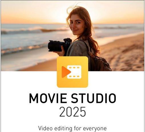 Produktbild Magix Movie Studio 2025 Download Code (1 User, 1 Geräte/User, unbegrenzt)