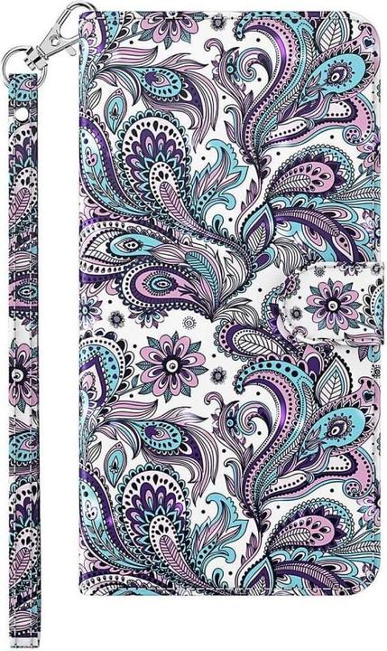 Produktbild Cover-Discount iPhone 14 Pro Max - Etui Glitzer Effekt Paisley (Apple iPhone 14 Pro Max)