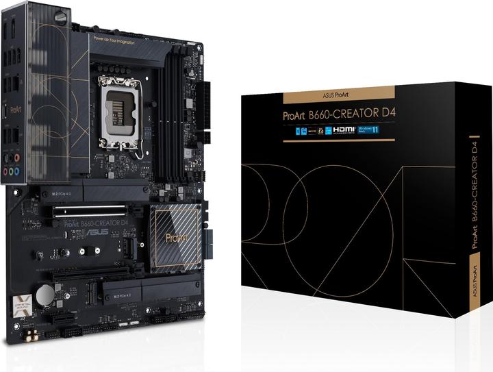 Actual product image ASUS PROART B660-CREATOR D4 (LGA 1700, Intel B660, ATX)