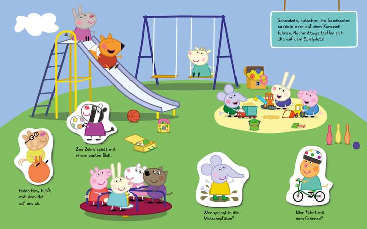 Produktbild Peppa Pig Magnet-Spiel-Buch (Deutsch, 2022)
