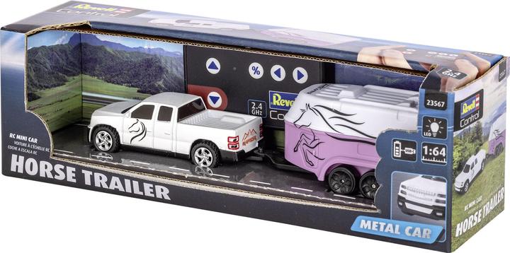 Actual product image Revell Mini RC Car with Horse Trailer