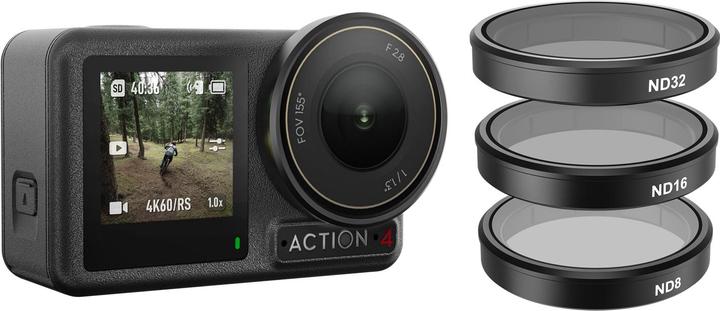 Actual product image Telesin Circular Polariser & ND Filter Set (Osmo Action 3, Osmo Action 4)