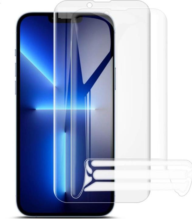Imak iPhone 13 / 13 Pro - 2 Stk. Hydrogel Schutzfolie PET (2 Stück, Apple iPhone 13 Pro)