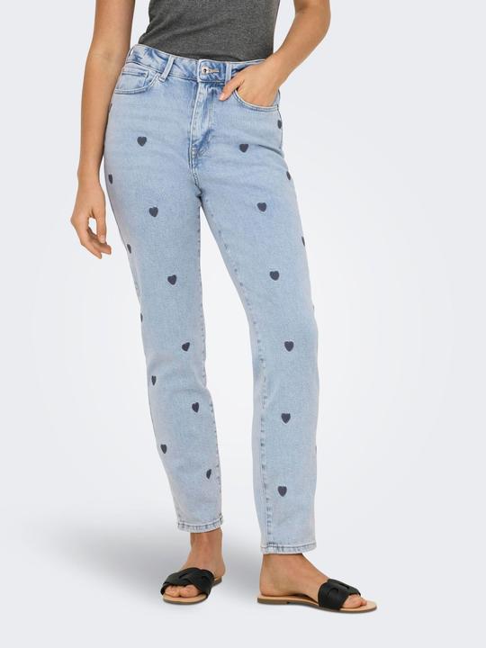 Immagine prodotto Only Gerade geschnitten Hohe Taille Jeans Straight-Fit jeans (27)
