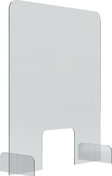 Actual product image Magnetoplan Spit guard, acrylic counters and table stands (85 cm, 70 cm)