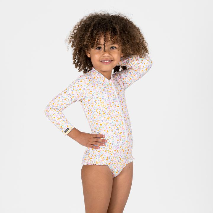 Produktbild Nabaiji Badeanzug langarm Baby/Mädchen UV-Schutz - Izia Mimi rosa (86, 85 C)