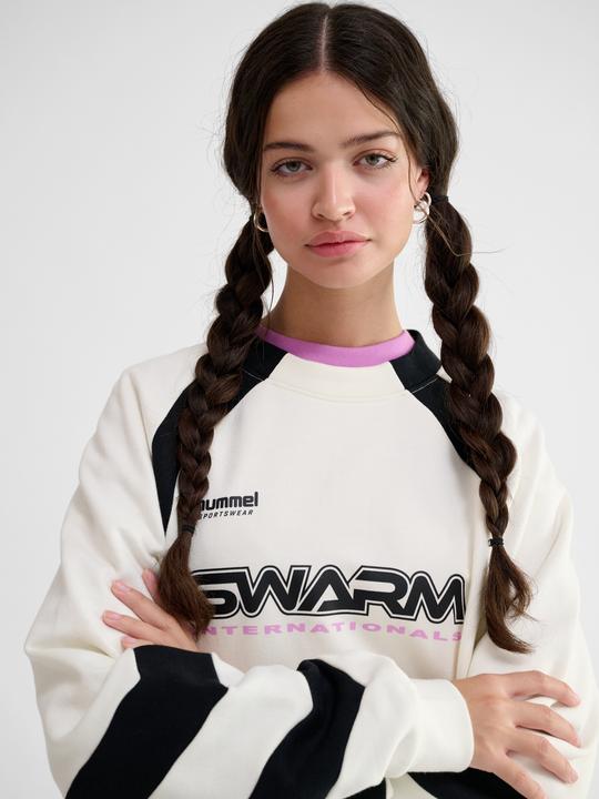 Actual product image hummel Hmloversized Crew Sportswear Swarm (XL)