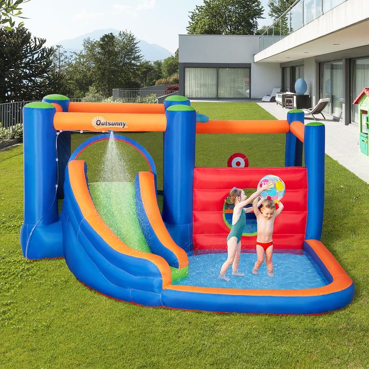 Actual product image Outsunny Bouncy castle with blower