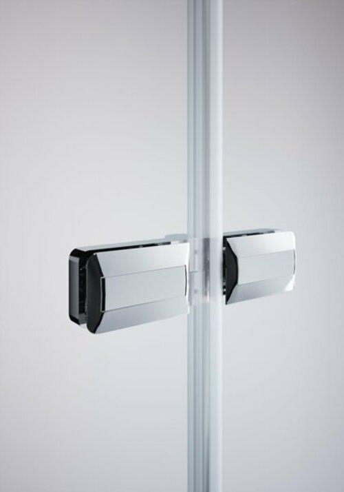 Image du produit Hüppe Design pure Porte pliante battante, fixation à gauche, largeur 800mm, hauteur 2000mm, montag (211 cm, 88 cm, 200 cm)