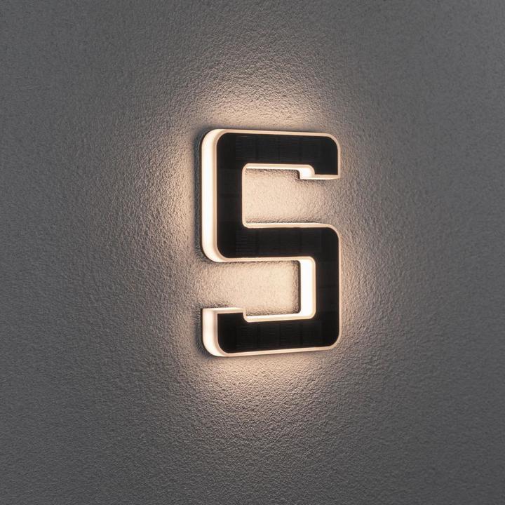 Actual product image Paulmann Solar house number (20 lm, IP44)