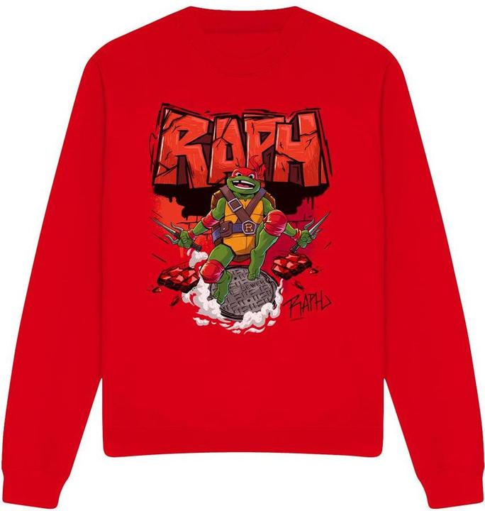 Immagine prodotto Teenage Mutant NT Felpa Raffaello Fogna Adulto Unisex (XL)