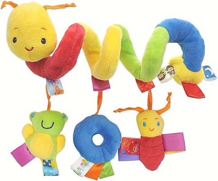 Produktbild Activity Board Baby Bett Spirale Spielzeug, Plüsch Aktivität Hanging Cradel Spielzeug, Baby Autositz Spielzeug