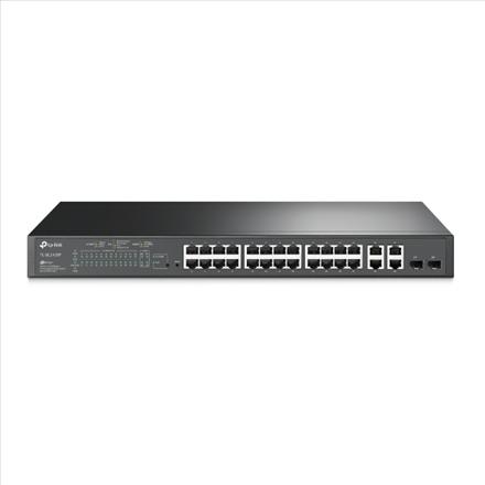 Actual product image TP-Link Smart PoE Switch T1500-28PCT (28 ports)