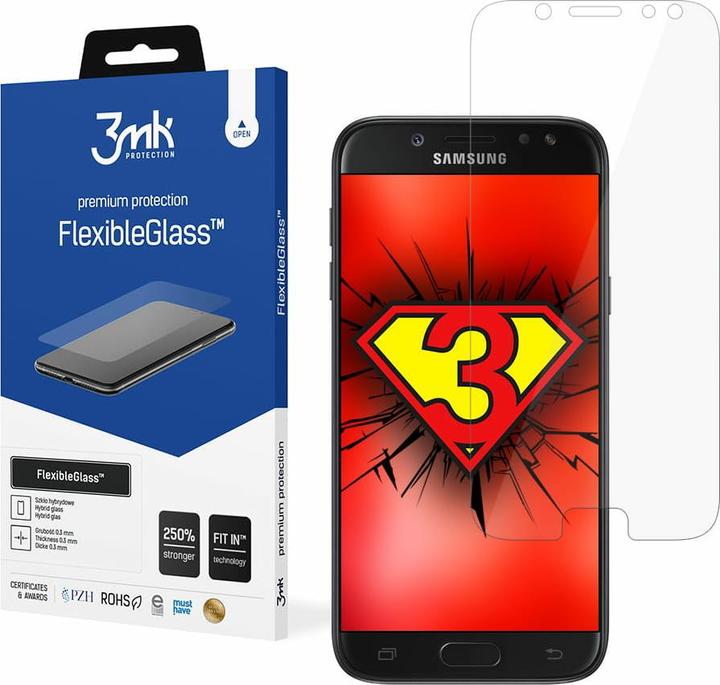 Produktbild 3MK hybrid glass Flexible 2.5D for Samsung Galaxy J5 2017 (1 Stück, Samsung Galaxy J5 (2017))