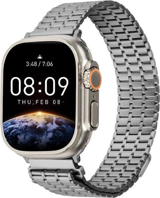 Immagine prodotto MU Classic Serie in acciaio inossidabile Bracciale in acciaio inossidabile (24 mm, 42 mm, 44 mm, 45 mm, Acciaio inossidabile, Apple Watch Series 8, Apple Watch Series 3, Apple Watch Series 9, Apple Watch Series 1, Apple Watch Series 2, Apple Watch Series 7, Apple Watch Serie 4, Apple Watch SE, Apple Watch Serie 6, Apple Watch Serie 5)