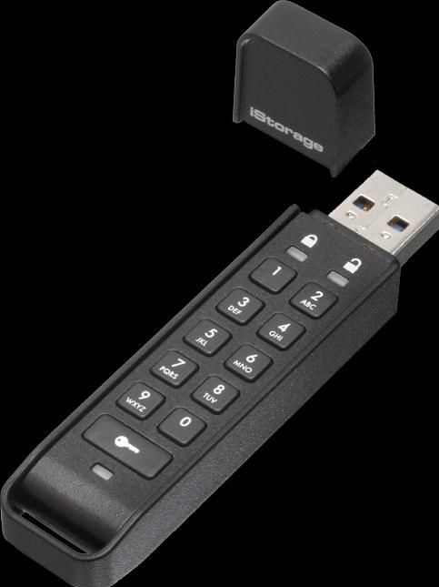 Actual product image iStorage datAshur Personal (32 GB, USB 3.0, USB-A)