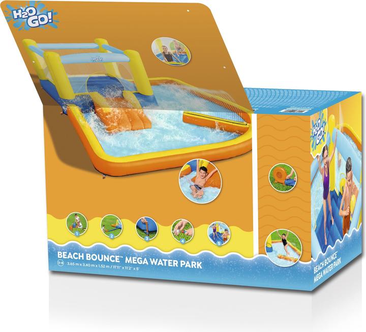 Actual product image Bestway H2OGO. Beach Bounce water park