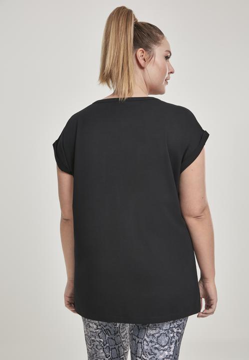 Image du produit Urban Classics Ladies Round V-Neck Extended Shoulder Tee (3XL)