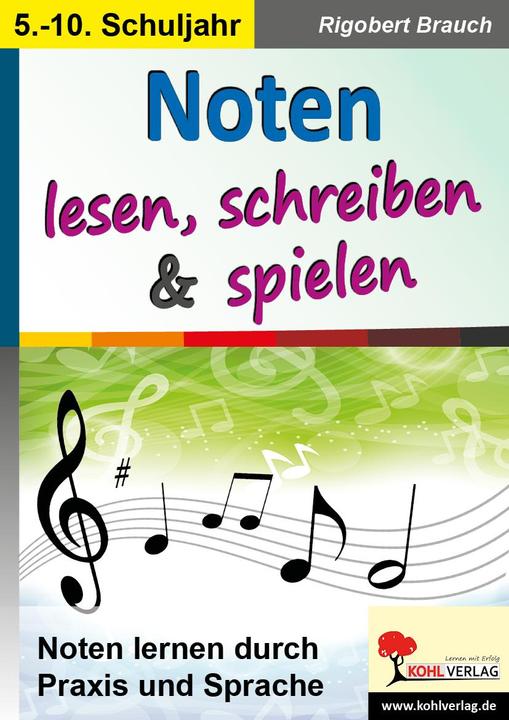 Immagine prodotto Noten lesen, schreiben & spielen (Tedesco, Rigobert Brauch, 2019)