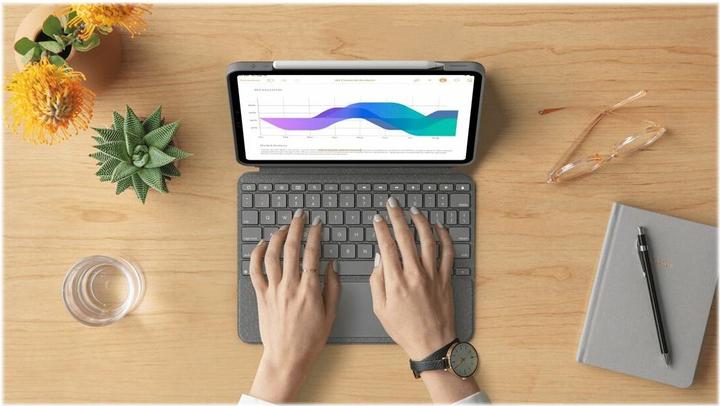 Actual product image Logitech Combo Touch (DE, iPad Pro 11 2018 (1. Gen), iPad Pro 11 2020 (2. Gen), iPad Pro 11 2021 (3rd Gen), iPad Pro 11 2022 (4th Gen))