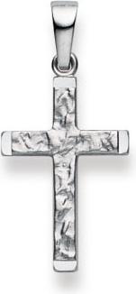 Produktbild Natsumi Schmuck Kreuz Anhänger Weissgold 18K/750 (750/18 K Gelbgold)
