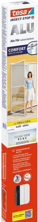 Actual product image tesa Insect screen Alu COMFORT for doors, insect screen (100 x 220 cm)