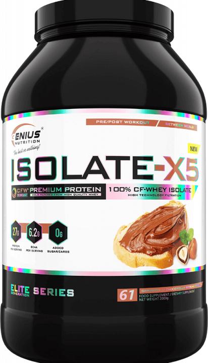 Produktbild Genius Nutrition Isolate-X5 (Chocotelly Spread, 2000 g)