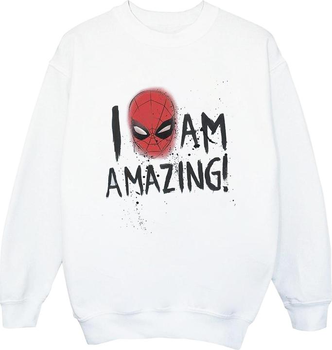 SpiderMan I Am Amazing Sweatshirt Mädchen