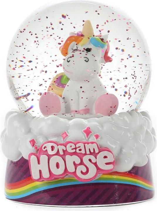 Actual product image Toi-Toys Dream Horse snow globe unicorn