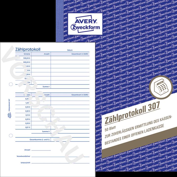 Actual product image Avery Counting protocol 307 (50 x)