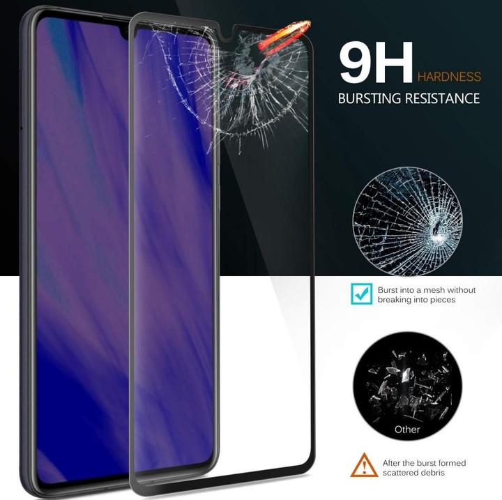 Produktbild Screenguard Huawei P30 Full Screen Panzerglas Schutzfolie 2.5D 9H (1 Stück, Huawei P30)