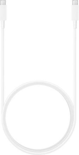 Productafbeelding Samsung EP-DX510JWE USB-C/USB-C Datakabel 5A 1,8m Wit (1.80 m, USB 3.0)