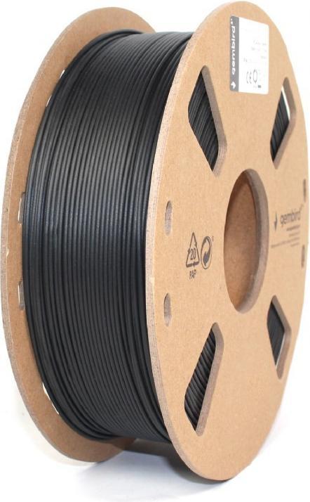 Immagine prodotto Gembird Filamento Flashforge PLA-plus, nero 1,75 mm, 1 kg (PLA+, 1.75 mm, 1291 g, Nero)