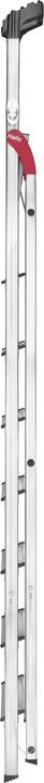Produktbild Hailo L60 StandardLine, Alu-Sicherheits-Stehleiter, 8 Stufen (Stehleiter, 13 cm)