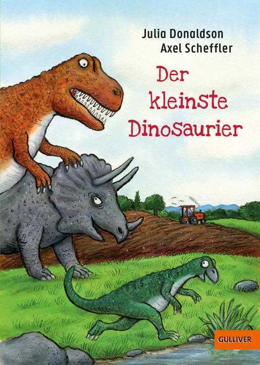 Actual product image Der kleinste Dinosaurier (German, Julia Donaldson, Axel Scheffler, Susanne Härtel, 2022)