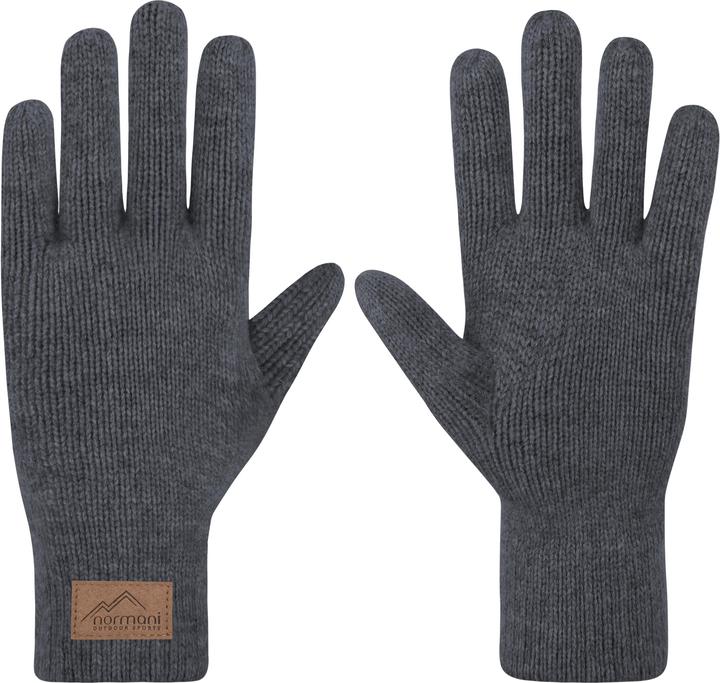 Image du produit Normani Herren Merino Strick-Fingerhandschuhe „Malak" - 9661 (8.5)