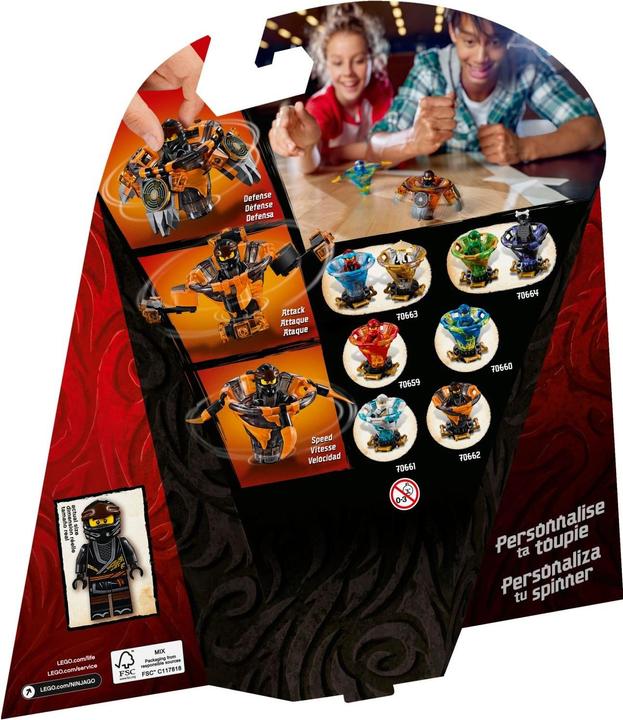 Image du produit LEGO Spinjitzu Cole (70662, LEGO Ninjago)