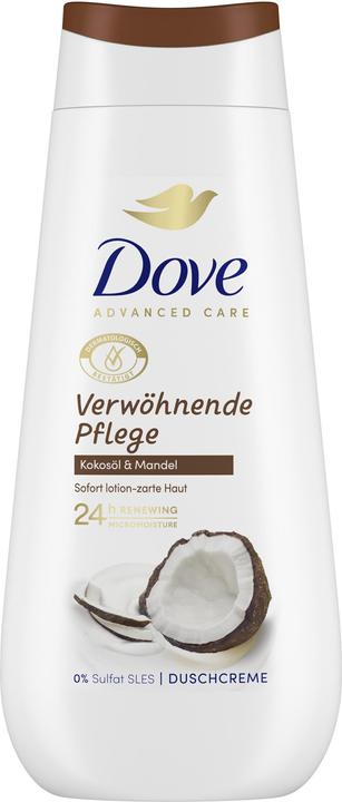 Produktbild Dove Pflegedusche Advanced Care Kokosöl und Mandel (225 ml)