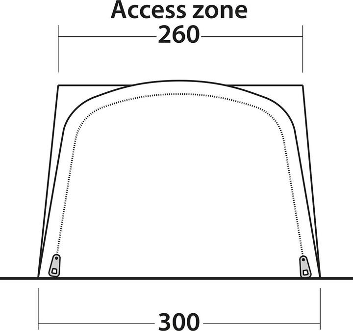 Produktbild Outwell Newburg 240 Air (Vorzelt, 20.90 kg, 2 Personen)