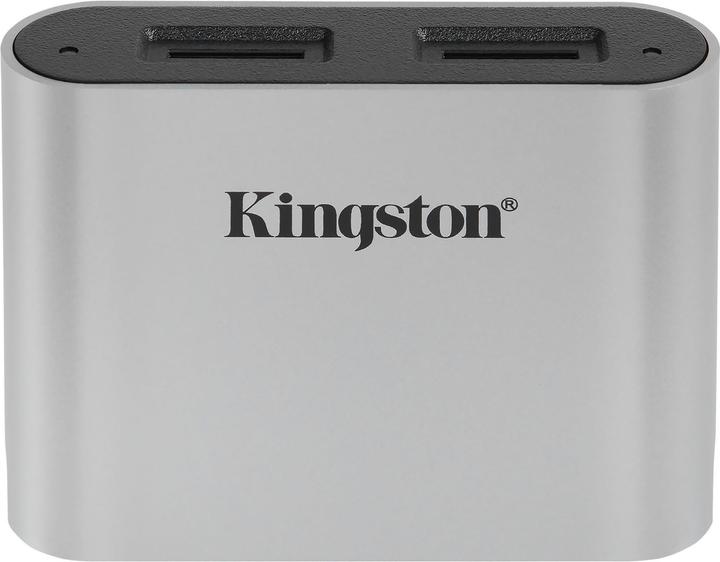 Kingston Card Reader External Workflow Dual-Slot mSD (USB 3.1)